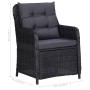 3-teiliges schwarzes Garten-Essset von vidaXL, Gartensets - Ref: Foro24-3068717, Preis: 447,10 €, Rabatt: %