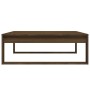 Engineered wood brown oak coffee table 100x100x35 cm by vidaXL, Coffee table - Ref: Foro24-816001, Price: 79,52 €, Discount: %