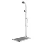 Gartendusche mit grauem Sockel 220 cm Aluminium von vidaXL, Pool- und Spa-Zubehör - Ref: Foro24-3070796, Preis: 266,96 €, Rab...