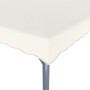 Cenador con tira de luces LED aluminio crema 300x300 cm de vidaXL, Carpas y cenadores - Ref: Foro24-3070342, Precio: 391,69 €...