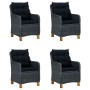 Dark Gray 5-Piece Garden Dining Set by vidaXL, Garden sets - Ref: Foro24-3068789, Price: 714,23 €, Discount: %