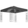 Gartenpavillon mit LED-Lichtstreifen 3x3 m in Anthrazit von vidaXL, Zelte und Pavillons - Ref: Foro24-3070306, Preis: 273,12 ...