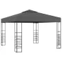 Gartenpavillon mit LED-Lichtstreifen 3x3 m in Anthrazit von vidaXL, Zelte und Pavillons - Ref: Foro24-3070306, Preis: 273,12 ...
