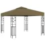 Garden gazebo tent with LED light strip 3x3m taupe 180 g/m² by vidaXL, Tents and gazebos - Ref: Foro24-3070312, Price: 261,75...