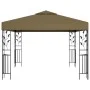 Garden gazebo tent with LED light strip 3x3m taupe 180 g/m² by vidaXL, Tents and gazebos - Ref: Foro24-3070312, Price: 261,75...