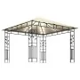 Gazebo with mosquito net and cream LED light strip 3x3x2.73m by vidaXL, Tents and gazebos - Ref: Foro24-3070314, Price: 352,5...