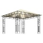 Pavillon mit Moskitonetz und cremefarbenem LED-Lichtband 3x3x2,73m von vidaXL, Zelte und Pavillons - Ref: Foro24-3070314, Pre...