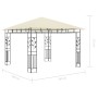 Gazebo with mosquito net and cream LED light strip 3x3x2.73m by vidaXL, Tents and gazebos - Ref: Foro24-3070314, Price: 328,2...