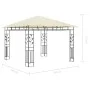 Gazebo with mosquito net and cream LED light strip 3x3x2.73m by vidaXL, Tents and gazebos - Ref: Foro24-3070314, Price: 352,5...