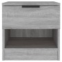 Nachttische 2 Stück Sonoma graues Sperrholz von vidaXL, Nachttische - Ref: Foro24-817048, Preis: 72,67 €, Rabatt: %