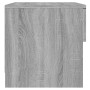Nachttische 2 Stück Sonoma graues Sperrholz von vidaXL, Nachttische - Ref: Foro24-817048, Preis: 72,67 €, Rabatt: %