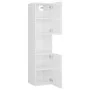 Badezimmermöbelset aus weißer Spanplatte von vidaXL, Badezimmermöbel - Ref: Foro24-3070910, Preis: 158,00 €, Rabatt: %