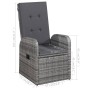 Graues 3-teiliges Garten-Essset von vidaXL, Gartensets - Ref: Foro24-3068710, Preis: 435,75 €, Rabatt: %