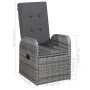 Gray 3-piece garden dining set by vidaXL, Garden sets - Ref: Foro24-3068710, Price: 426,67 €, Discount: %