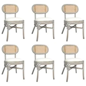 Dining chairs 6 units gray linen by vidaXL, dining chairs - Ref: Foro24-3071724, Price: 532,91 €, Discount: %