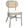 Sillas de comedor 6 unidades lino gris de vidaXL, Sillas de comedor - Ref: Foro24-3071724, Precio: 516,28 €, Descuento: %