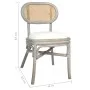 Sillas de comedor 6 unidades lino gris de vidaXL, Sillas de comedor - Ref: Foro24-3071724, Precio: 510,04 €, Descuento: %
