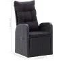 Juego de comedor para jardín 3 piezas negro de vidaXL, Conjuntos de jardín - Ref: Foro24-3068711, Precio: 406,96 €, Descuento: %