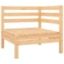 11-teiliges Gartensitzgruppen-Set aus massivem Kiefernholz von vidaXL, Gartensets - Ref: Foro24-3083154, Preis: 467,23 €, Rab...