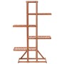 Soporte para plantas de madera de cedro 86x36x139 cm