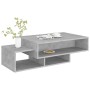 Mesa de centro madera de ingeniería gris hormigón 105x55x32 cm de vidaXL, Mesas de centro - Ref: Foro24-808526, Precio: 75,12...