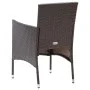 7-piece garden dining set in brown synthetic rattan by vidaXL, Garden sets - Ref: Foro24-3070754, Price: 681,41 €, Discount: %