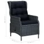 Juego de comedor para jardín 3 piezas gris oscuro de vidaXL, Conjuntos de jardín - Ref: Foro24-3068725, Precio: 590,44 €, Des...