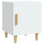 Mesitas de noche 2 unidades madera contrachapada blancas de vidaXL, Mesitas de noche - Ref: Foro24-812043, Precio: 67,00 €, D...