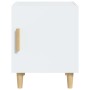Mesitas de noche 2 unidades madera contrachapada blancas de vidaXL, Mesitas de noche - Ref: Foro24-812043, Precio: 67,00 €, D...