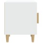 Mesitas de noche 2 unidades madera contrachapada blancas de vidaXL, Mesitas de noche - Ref: Foro24-812043, Precio: 67,00 €, D...
