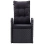 5-teiliges Garten-Esszimmerset schwarz von vidaXL, Gartensets - Ref: Foro24-3068766, Preis: 816,29 €, Rabatt: %