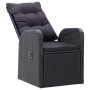 5-teiliges Garten-Esszimmerset schwarz von vidaXL, Gartensets - Ref: Foro24-3068766, Preis: 816,29 €, Rabatt: %