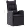 5-teiliges Garten-Esszimmerset schwarz von vidaXL, Gartensets - Ref: Foro24-3068766, Preis: 816,29 €, Rabatt: %