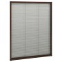 Plissee-Moskitonetz für Aluminiumfenster, braun, 60x80cm von vidaXL, Moskitonetze für Fenster - Ref: Foro24-148653, Preis: 30...