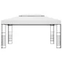 Gazebo with white LED strip lights 4x3x2.7 m by vidaXL, Tents and gazebos - Ref: Foro24-3070307, Price: 258,56 €, Discount: %