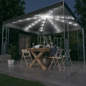 Gazebo with anthracite gray LED light strip 300x300 cm by vidaXL, Tents and gazebos - Ref: Foro24-3070339, Price: 267,31 €, D...