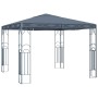 Cenador con tira de luces LED gris antracita 300x300 cm de vidaXL, Carpas y cenadores - Ref: Foro24-3070339, Precio: 270,75 €...