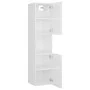 Glänzend weißes Badezimmermöbelset aus Holzwerkstoff von vidaXL, Badezimmermöbel - Ref: Foro24-3070979, Preis: 146,12 €, Raba...