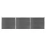 Schwarzes WPC-Zaunplatten-Set 526 x 146 cm von vidaXL, Zaunpaneele - Ref: Foro24-3070460, Preis: 615,21 €, Rabatt: %