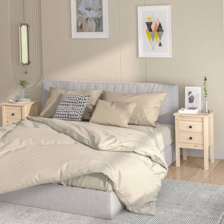Nachttische 2 Stück aus massivem Kiefernholz 40x35x61,5 cm von vidaXL, Nachttische - Ref: Foro24-813690, Preis: 99,27 €, Raba...