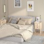 Nachttische 2 Stück aus massivem Kiefernholz 40x35x61,5 cm von vidaXL, Nachttische - Ref: Foro24-813690, Preis: 99,27 €, Raba...