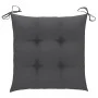 Garden chairs 8 units teak wood with anthracite gray cushions by vidaXL, Garden chairs - Ref: Foro24-3072904, Price: 639,46 €...