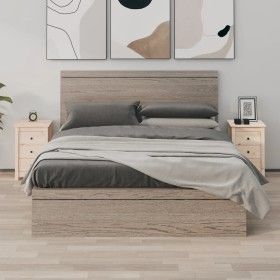 Nachttische 2 Stück aus massivem Kiefernholz 40x35x61,5 cm von vidaXL, Nachttische - Ref: Foro24-813700, Preis: 120,41 €, Rab...