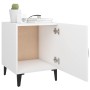Weißer Nachttisch aus Sperrholz von vidaXL, Nachttische - Ref: Foro24-812060, Preis: 34,11 €, Rabatt: %