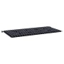 Gartenbankauflage Oxford-Stoff kariert schwarz 120x50x3cm von vidaXL, Kissen für Stühle und Sofas - Ref: Foro24-361136, Preis...