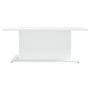 White engineered wood coffee table 102x55.5x40 cm by vidaXL, Coffee table - Ref: Foro24-810307, Price: 44,83 €, Discount: %