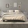 Mesitas de noche 2 unidades madera contrachapada gris hormigón de vidaXL, Mesitas de noche - Ref: Foro24-812069, Precio: 50,0...