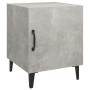 Mesitas de noche 2 unidades madera contrachapada gris hormigón de vidaXL, Mesitas de noche - Ref: Foro24-812069, Precio: 50,0...
