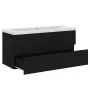 Black engineered wood cabinet with sink by vidaXL, bathroom vanities - Ref: Foro24-3071568, Price: 288,19 €, Discount: %
