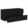 Black engineered wood cabinet with sink by vidaXL, bathroom vanities - Ref: Foro24-3071568, Price: 299,38 €, Discount: %